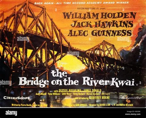  The Bridge on the River Kwai - krigsfilm som undersöker mänsklig stolthet och absurditeten i krig!